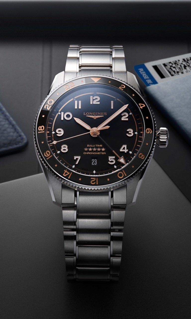 100年の歴史が凝縮された、「ロンジン スピリット Zulu Time 1925」は